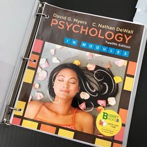 psychology David G. Myers, C. Nathan Dewall